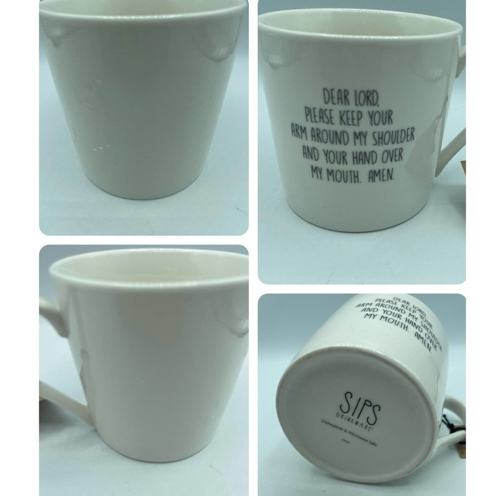 Sips Drinkware Dear Lord Please Keep your Arm On My Shoulder Coffee Tea Mug Cup